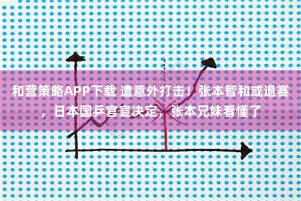 和营策略APP下载 遭意外打击！张本智和或退赛，日本国乒官宣决定，张本兄妹看懂了
